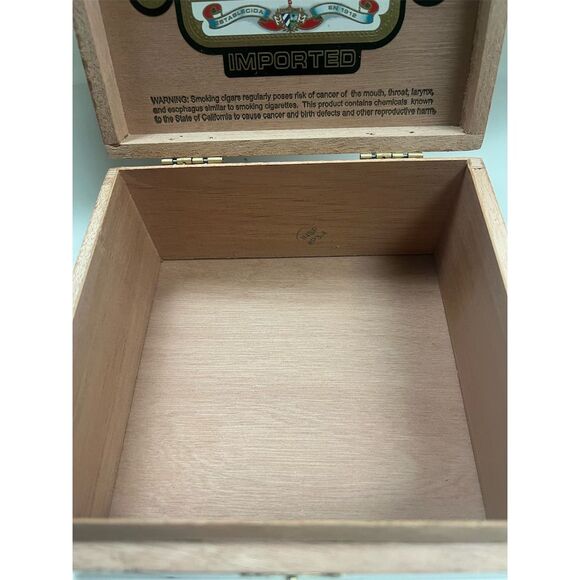 Arturo Fuente Exquisitos Empty Wooden Cigar Box Dominican Republic - Picture 13 of 16